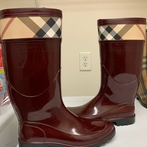 Burberry Rain Boots